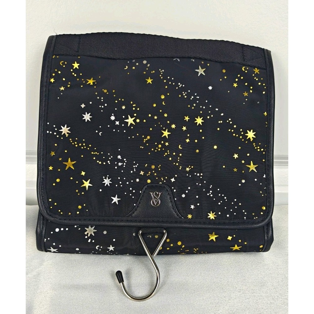 Victoria's Secret Celestial Star Travel Cosmetic Bag Hanging Makeup Organizer